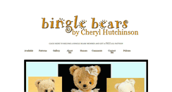 Desktop Screenshot of binglebears.net